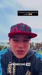 Thiago Medina le respondió a Daniela Celis con un video que luego borró