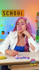 DIY NOTEBOOK 🌟📚 WITH A GUMMY BEAR & HOT GUN! #craft #shorts