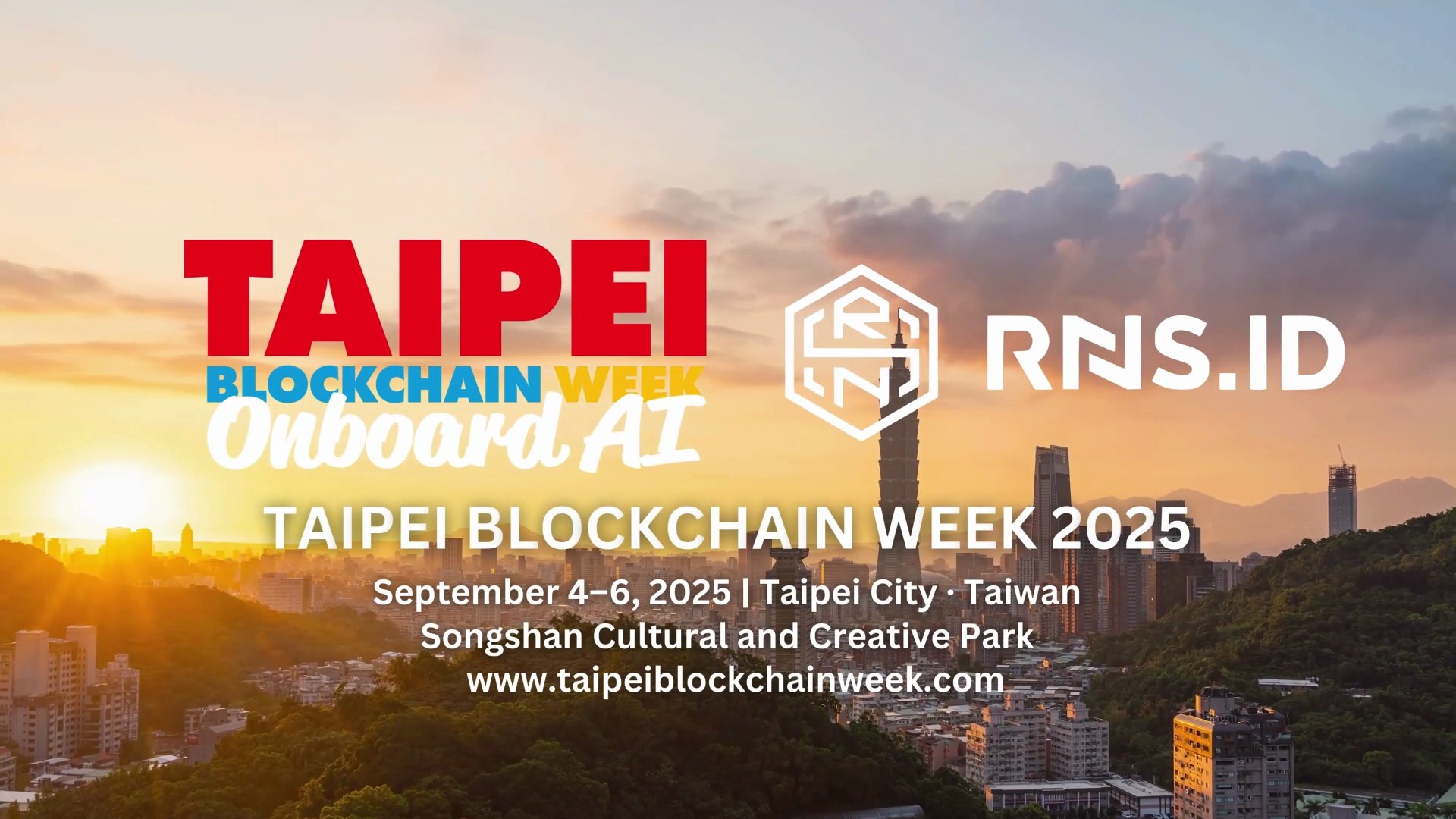 Shaping Digital Identity | RNS.ID & Palau Digital Residency at Taipei  Blockchain Week 2025