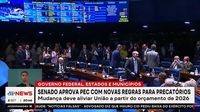 Orçamento da União: Senado aprova PEC para precatórios; Dora Kramer e Kobayashi avaliam repercussões
