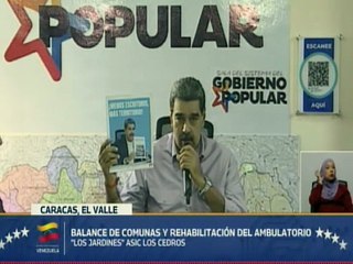 Presidente Maduro reitera su llamado al trabajo articulado con el Poder Comunal