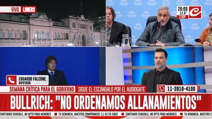 Eduardo Falcone, diputado: "Es un partido político con pocas alianzas"