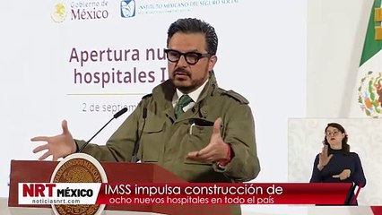 IMSS impulsa construcción de ocho nuevos hospitales en todo el país