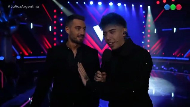 Luck Ra empujó a Nico Occhiato y se pudrió todo en La Voz Argentina: Si querés nos boxeamos
