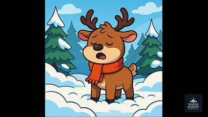 أغنية الغزال في الثلج – ضاع الطريق الشتوي | حكايات داكوتا الشمالية