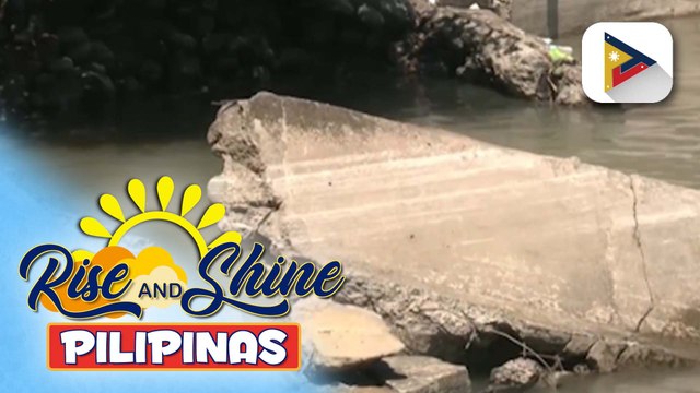 DPWH, nakikipag-ugnayan sa contractor para maayos ang nasirang dike sa Brgy. Matina Crossing, Davao City | Janessa Felix