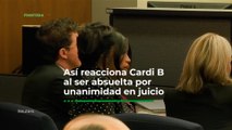 Así reacciona Cardi B al ser absuelta por unanimidad en juicio 🎤⚖️