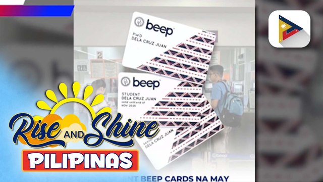 50% discounted na students beep cards, available na simula sa September 15