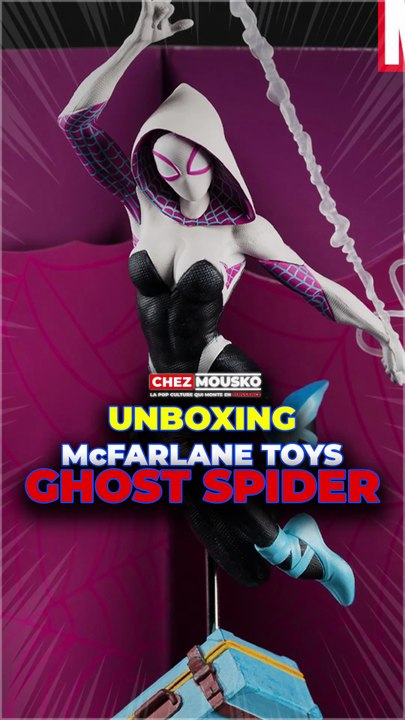 Statuette de Ghost Spider par Mcfarlane Toys