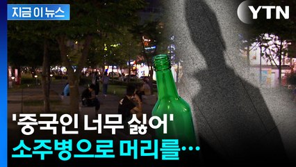 중국어로 모친 비하 욕설까지...관광객 폭행한 30대, 결국 [지금이뉴스]  / YTN