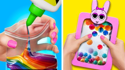 L'ÉCOLE EST AMUSANTE || Jouet Anti-Stress ! Bricolages Intelligents pour Étudiants par 123 GO SCHOOL