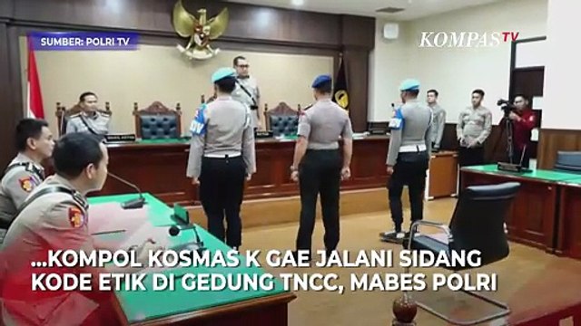 Detik-Detik Personel Brimob Jalani Sidang Etik Kasus Rantis Tabrak Pengemudi Ojol Affan