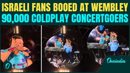 Coldplay Controversy: 90,000 Fans BOO Israeli Women On Stage,Chris Martin Then Welcome Palestinians