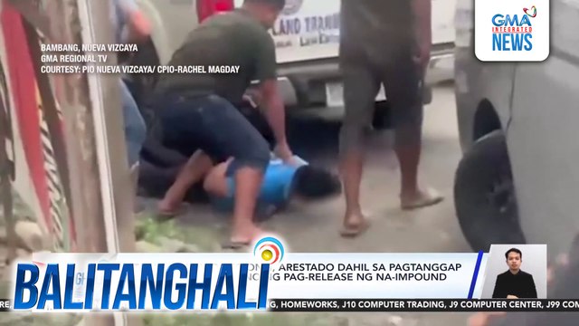 5 tauhan ng LTO Region II, arestado dahil sa pagtanggap ng pera kapalit umano ng pag-release ng na-impound na sasakyan | Balitanghali