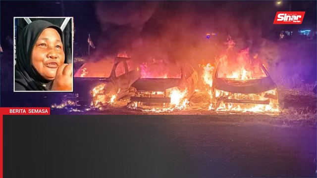 'Tiba-tiba terdengar bunyi letupan'