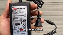 Nguồn Hikvision 12V-5A 4 chấu - Nguồn điện an toàn bền bỉ