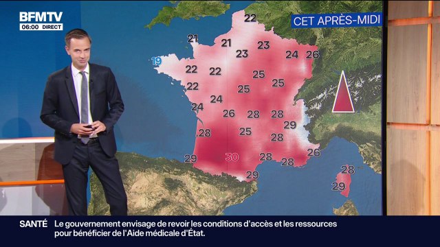 De la pluie et des orages attendus, quelques éclaircies sur la pointe bretonne et un temps ensoleillé dans le sud... La météo du 3 septembre