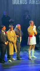 Messi fue a ver a Nico Vázquez al teatro