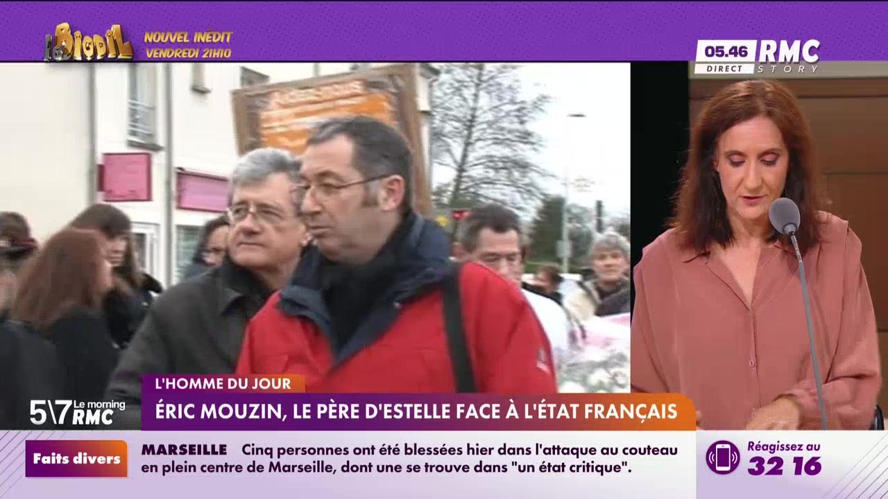 Le Portrait de Virginie Phulpin : Eric Mouzin, le père d'Estelle face à l'État français - 03/09