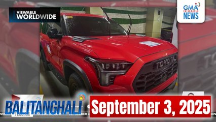 Balitanghali Express: September 3, 2025
