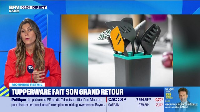 Morning Retail : Tupperware fait son grand retour, par Eva Jacquot - 03/09
