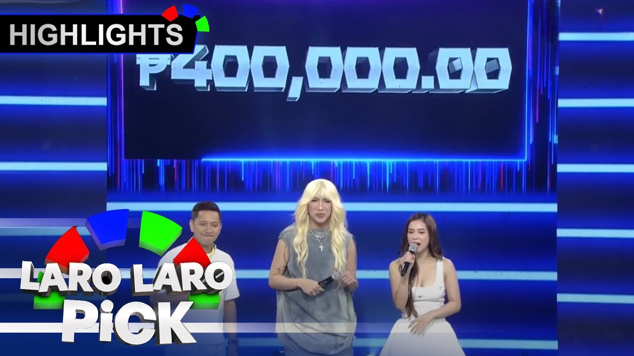 Jackpot prize sa Laro Laro Pick, umabot na sa 400,000 pesos! | It's Showtime | Laro Laro Pick