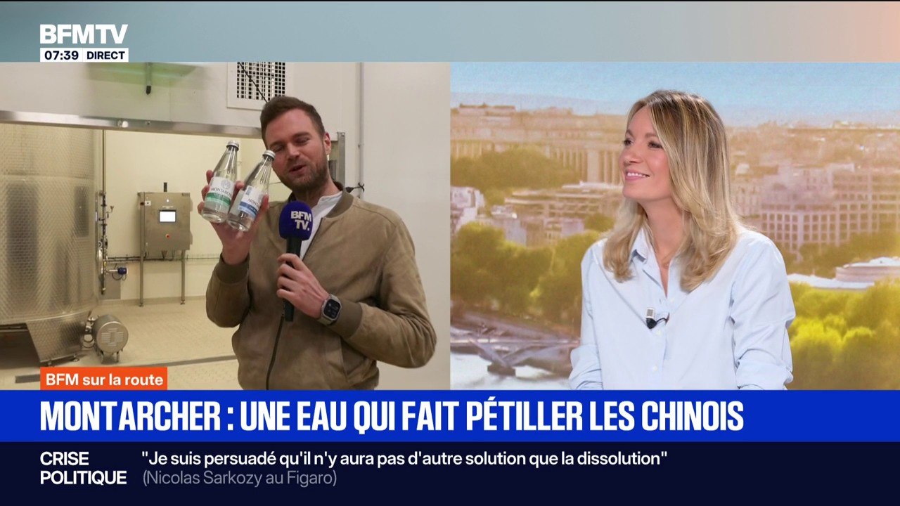 L'eau de Montarcher est de plus en plus populaire auprès des Chinois