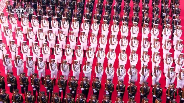 Regardez, résumé en 60 secondes, le plus important défilé militaire de l'histoire récente de la Chine, qui s'est déroulé cette nuit avec plus de 10.000 soldats