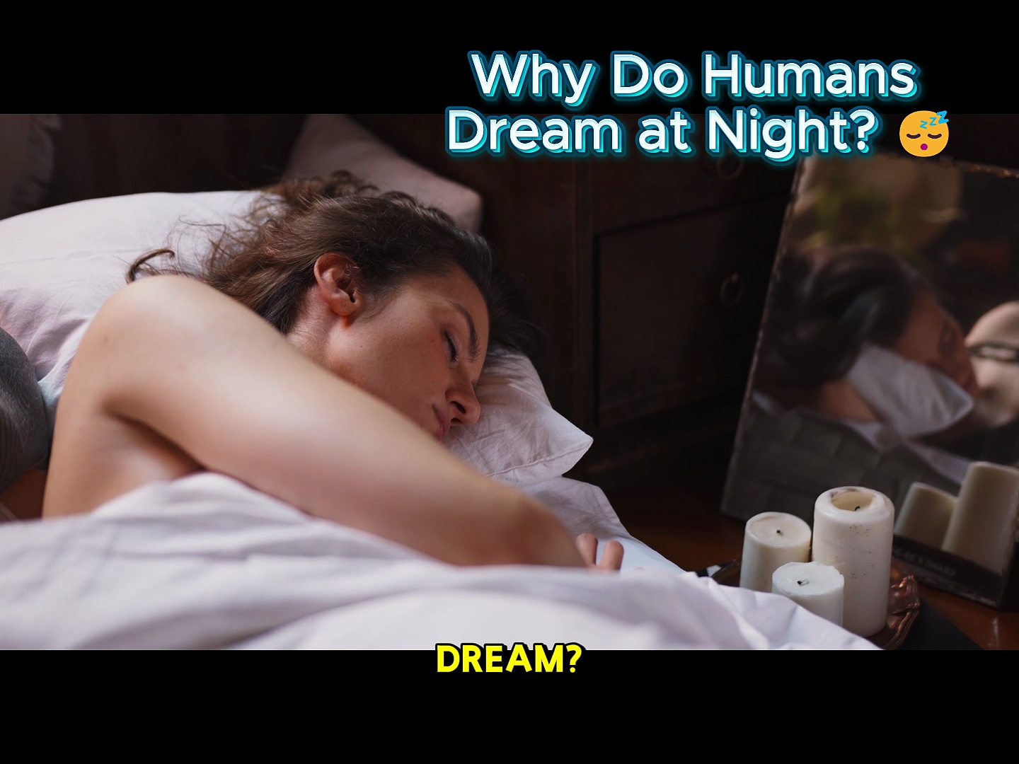 Here's the fact: Why Do Humans Dream at Night? 😴 #funfacts #facts  #didyouknow