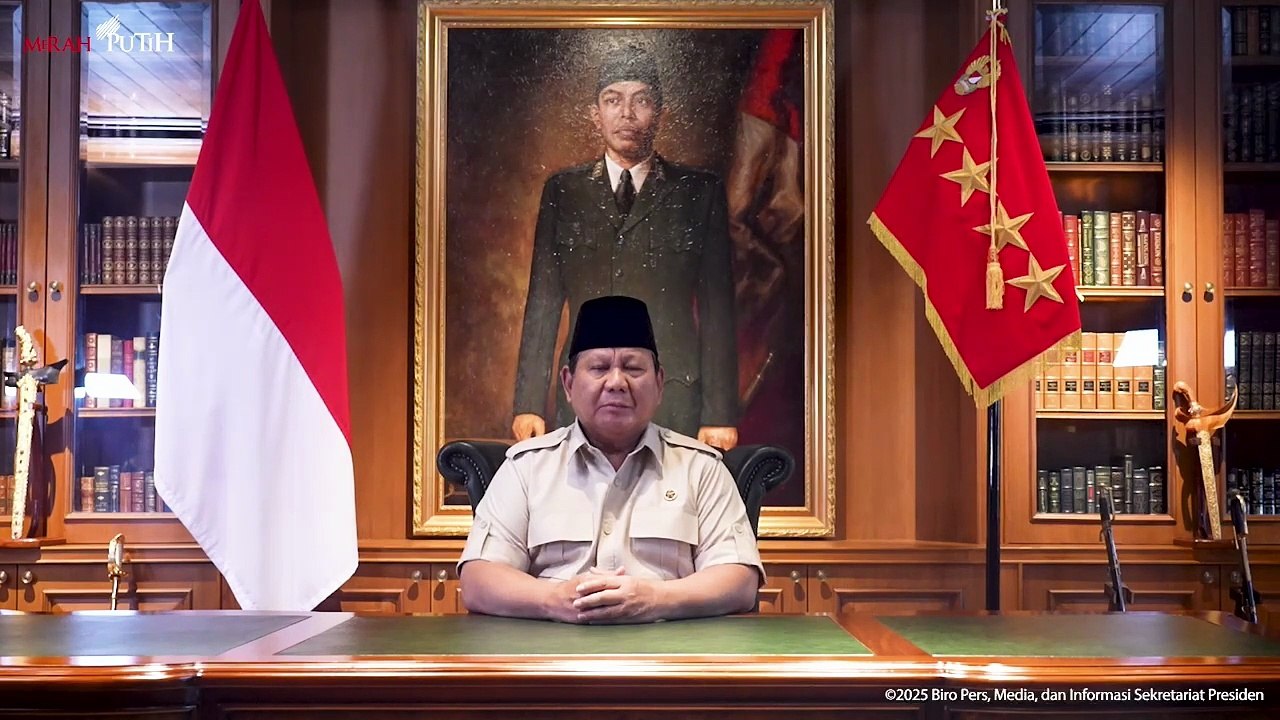 Prabowo Gelar Konferensi Pers Bahas Gelombang Demo Bersama Pimpinan Parpol dan Lembaga Negara