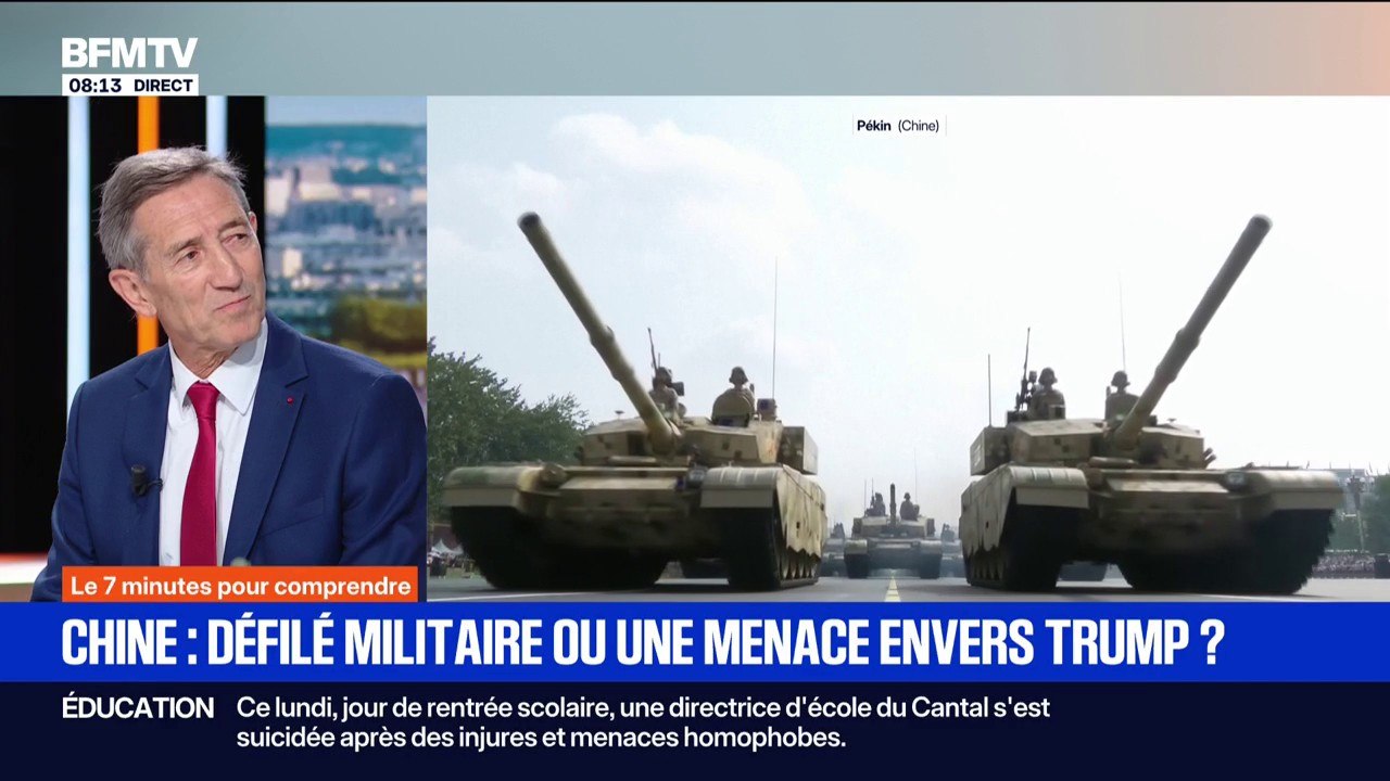 7 MINUTES POUR COMPRENDRE - Quel est le message derrière le défilé militaire chinois?