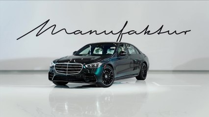 Mercedes-Benz Honors Golf Icon Bernhard Langer with a Personalized S-Class at His Final Masters