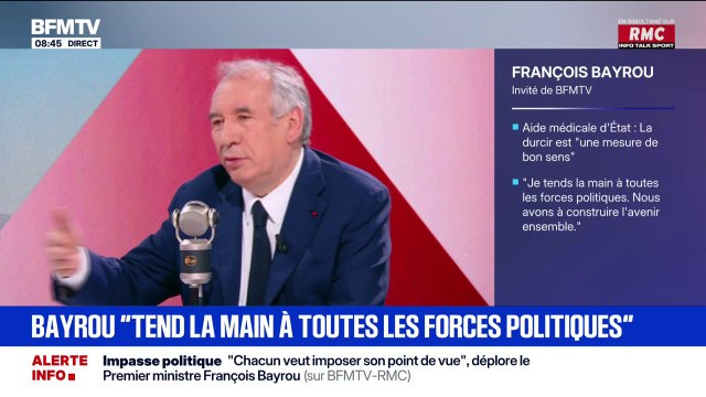 Olivier Faure veut devenir Premier ministre , déclare François Bayrou