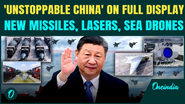 From DF-61 ICBMs to Robot War Dogs: China Shows Missiles, Jets, Lasers & Drones in Historic Parade
