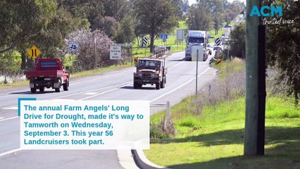 Farm Angels' Long Drive for Drought Relief: 56 Landcruisers in Tamworth 🚗