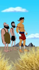 What If a Muay Thai Fighter Lived in the Stone Age? | Funny Prehistoric Fight