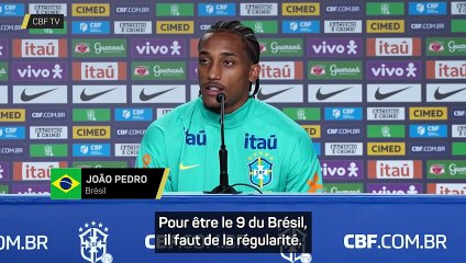 João Pedro ne fait pas d'obsession sur le poste de 9 en sélection
