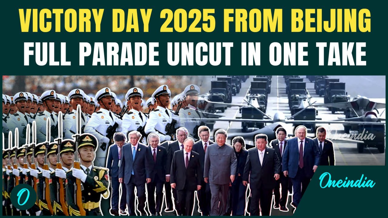 China's Military Power: Full Victory Day Parade Show - Nuclear Missiles, Robot Dogs, Hypersonics