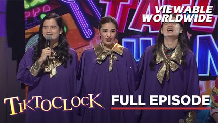 TiktoClock: 'The Voice Kids' coaches, TRIPLETS ang datingan sa 'TiktoClock'?! (Full Episode)