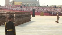 Véritable démonstration de force de la Chine, qui célèbre la capitulation japonaise de 1945 par un défilé militaire