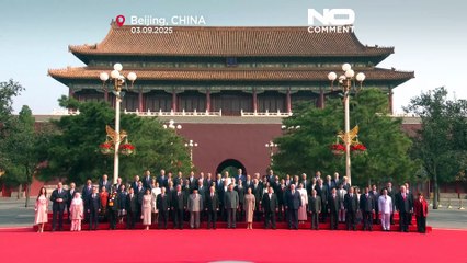 Putin i Kim na wielkiej paradzie wojskowej Xi w Pekinie