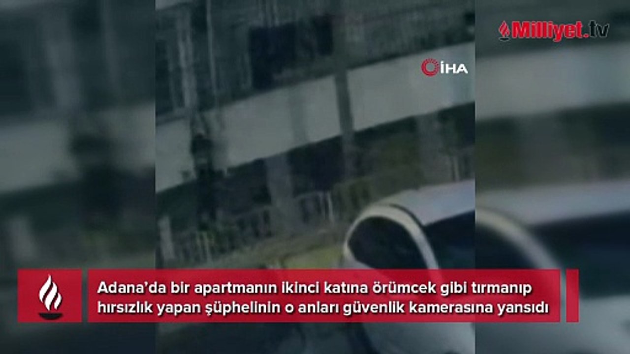 Örümcek gibi binaya tırmandı! Şok savunma: Ben basit bir kuryeyim