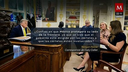Trump elogia a Sheinbaum y lanza advertencia sobre lucha contra el narco