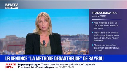 Vote de confiance: "La méthode est désastreuse", estime Florence Portelli (LR)