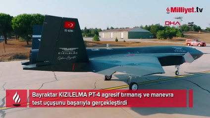 Bayraktar KIZILELMA'dan başarılı test! Görüntüler paylaşıldı