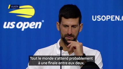 US Open - Djokovic ne va pas "hisser le drapeau blanc" contre Alcaraz et Sinner
