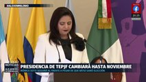 Mónica Soto seguirá al frente del Tribunal Electoral hasta noviembre