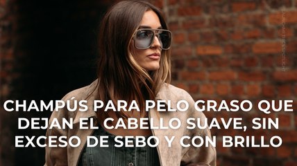 Champús para pelo graso que dejan el cabello suave, sin exceso de sebo y con brillo