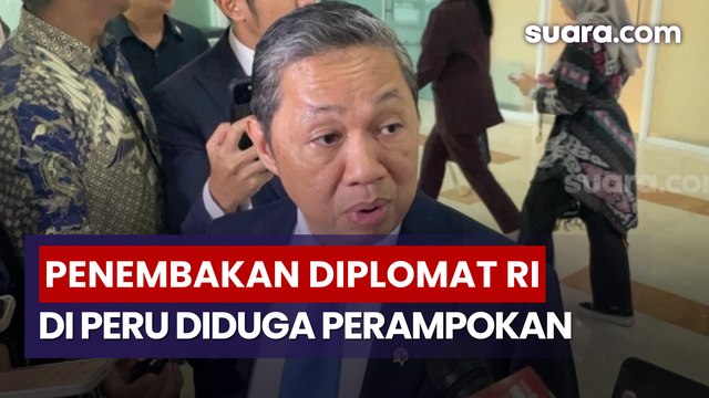 Video Kasus Penembakan Diplomat RI di Peru, Motif Perampokan Muncul ke Permukaan