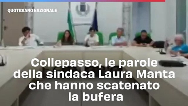 Collepasso, le parole della sindaca Laura Manta che hanno scatenato la bufera